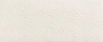 Настенная 3D Wall Plaster Bloom White 50x120